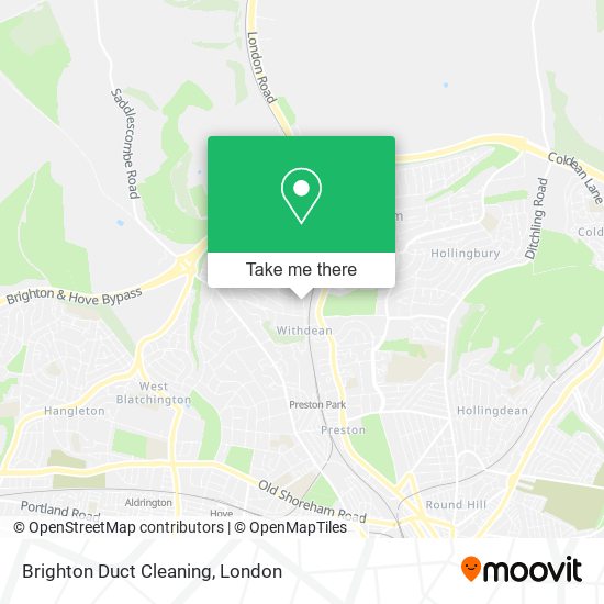 Brighton Duct Cleaning map
