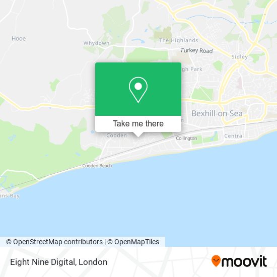 Eight Nine Digital map