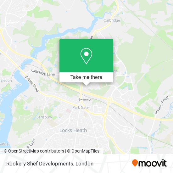 Rookery Shef Developments map