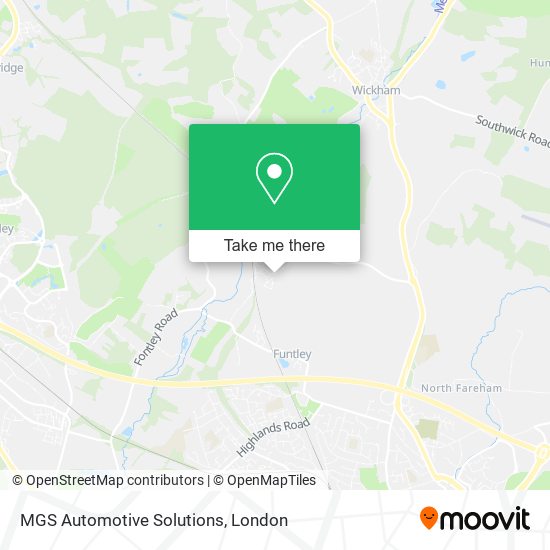 MGS Automotive Solutions map