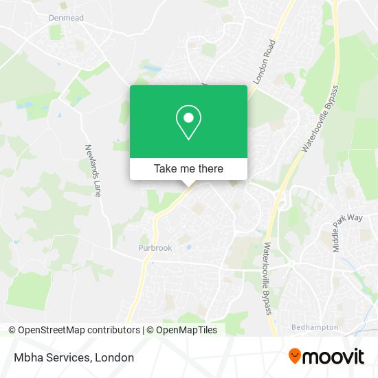 Mbha Services map