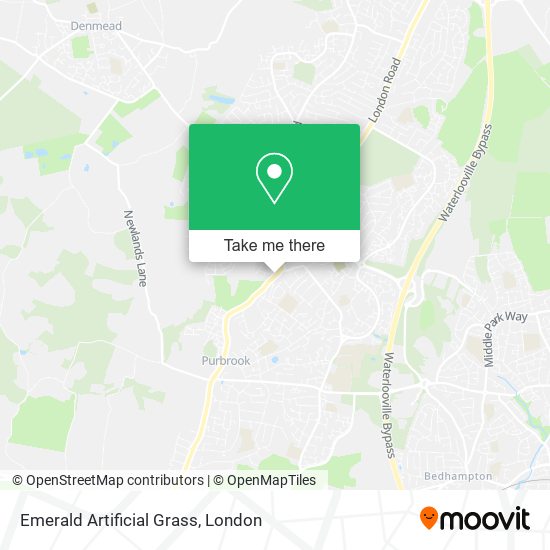 Emerald Artificial Grass map
