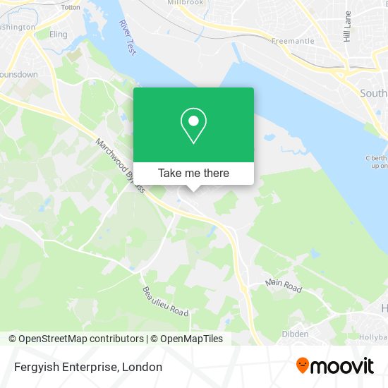 Fergyish Enterprise map