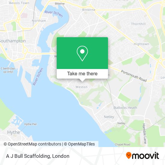 A J Bull Scaffolding map
