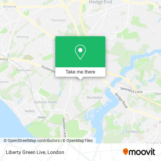 Liberty Green Live map