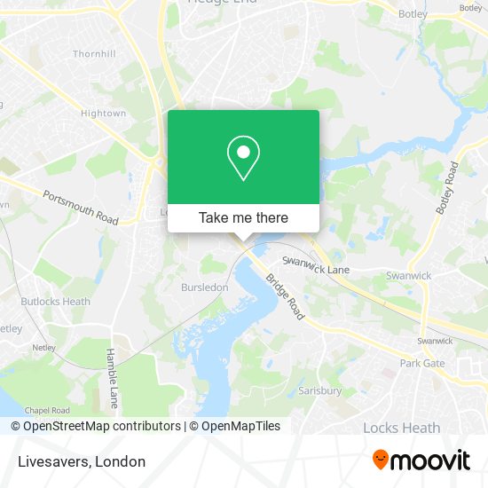 Livesavers map