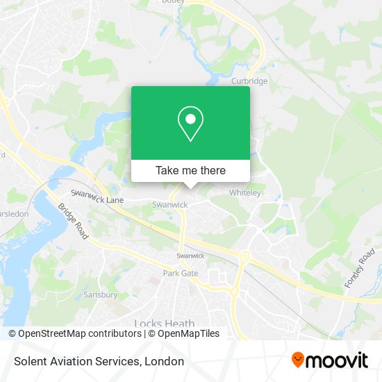 Solent Aviation Services map