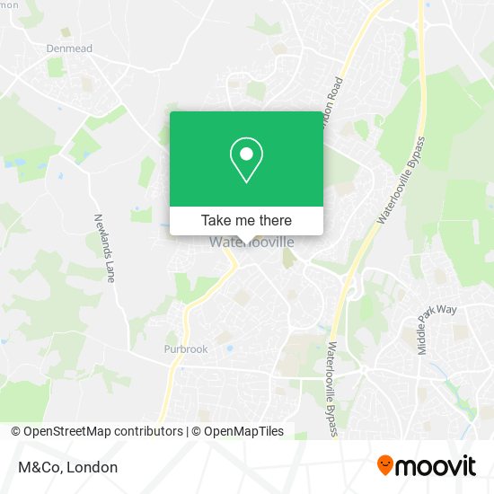 M&Co map