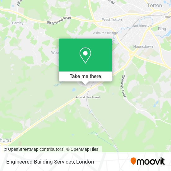 Engineered Building Services map