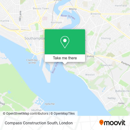 Compass Construction South map
