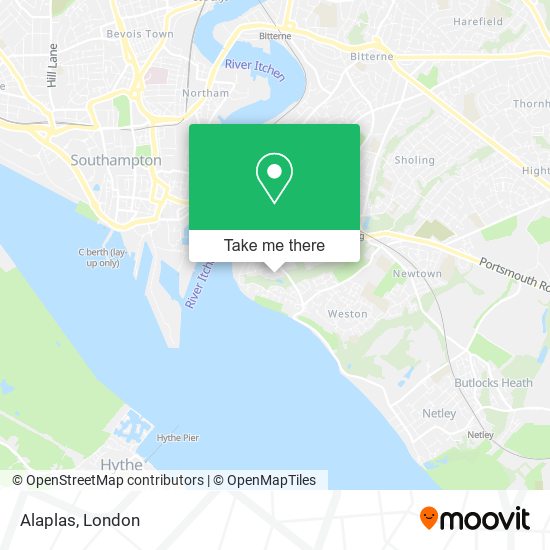 Alaplas map