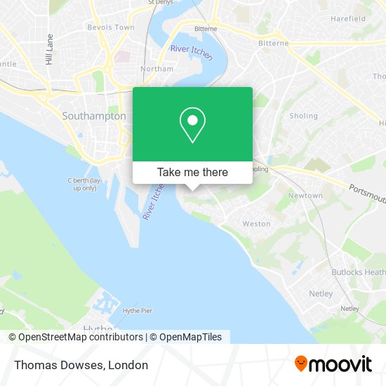Thomas Dowses map