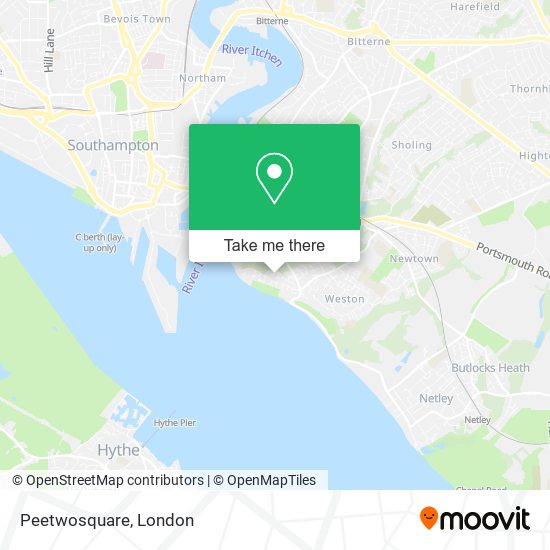 Peetwosquare map