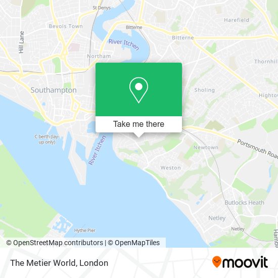 The Metier World map