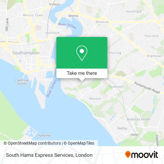 South Hams Express Services map