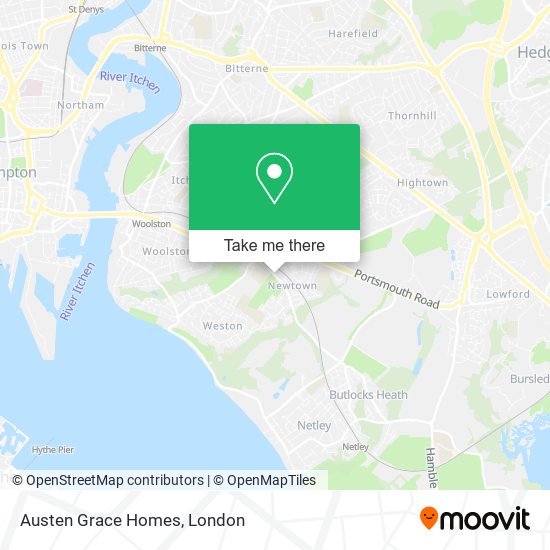 Austen Grace Homes map