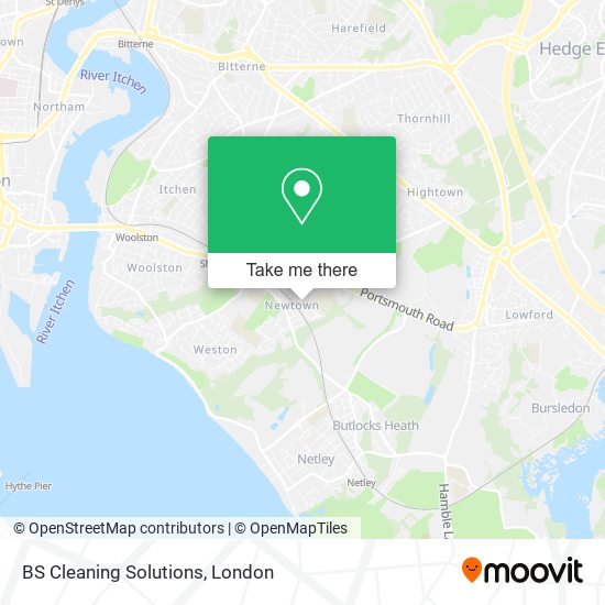 BS Cleaning Solutions map