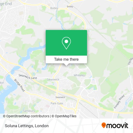 Soluna Lettings map