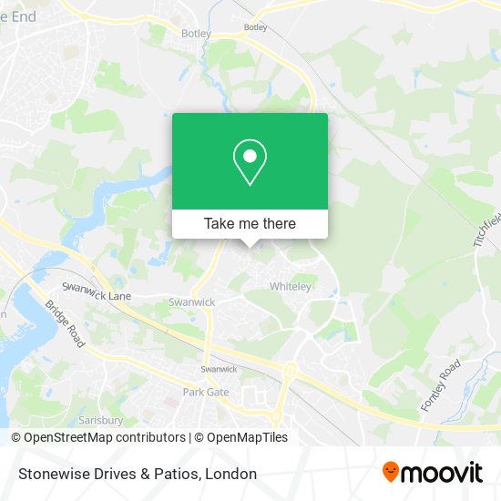 Stonewise Drives & Patios map