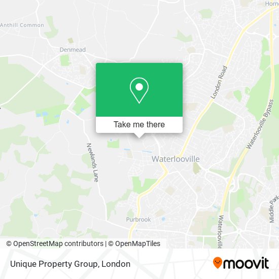 Unique Property Group map