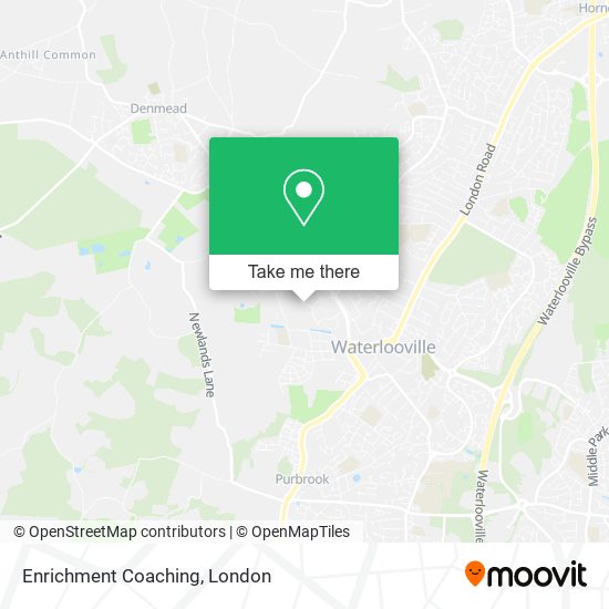 Enrichment Coaching map