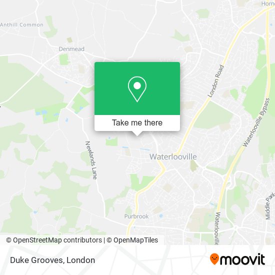 Duke Grooves map
