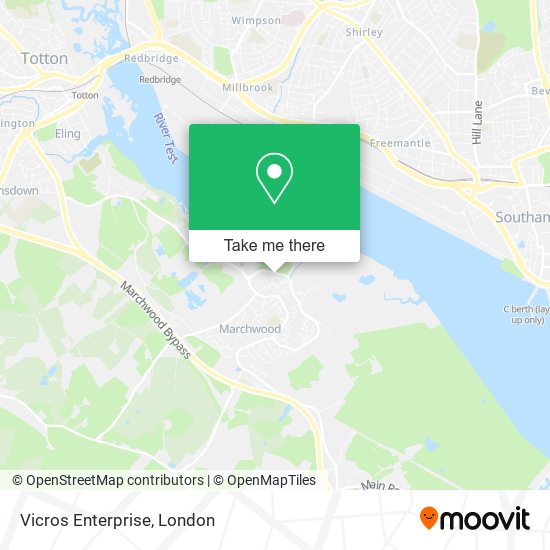 Vicros Enterprise map
