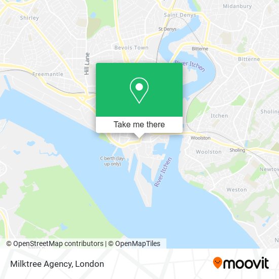 Milktree Agency map