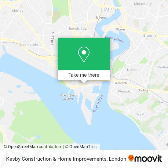 Kesby Construction & Home Improvements map