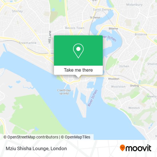 Mziu Shisha Lounge map