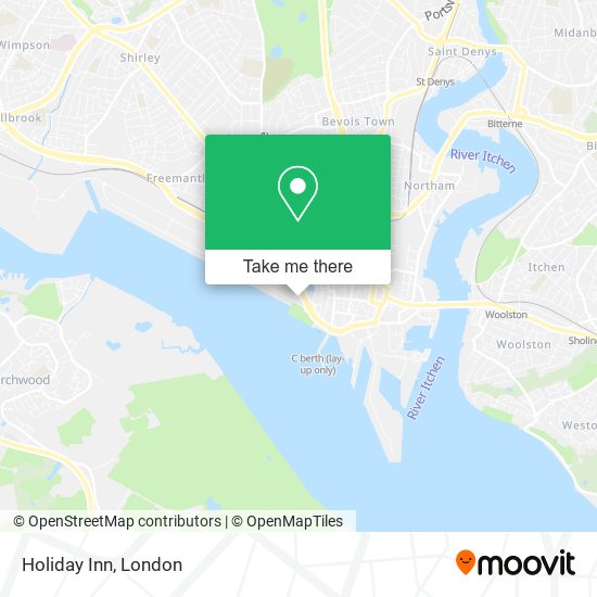 Holiday Inn map
