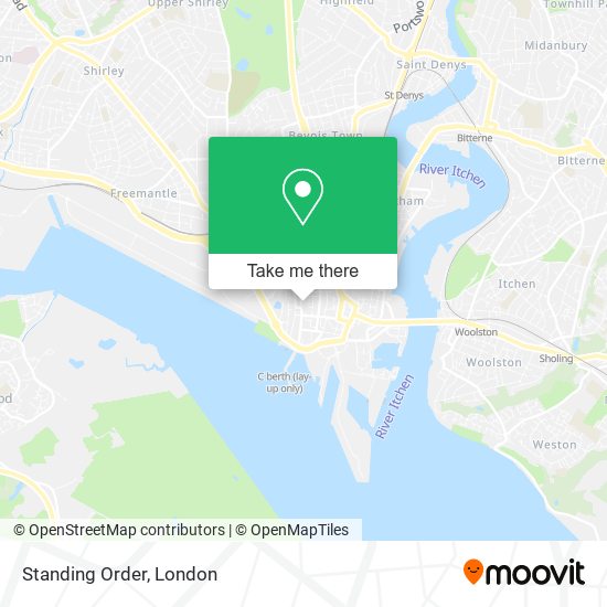 Standing Order map