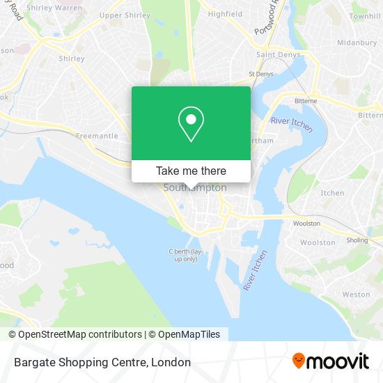 Bargate Shopping Centre map