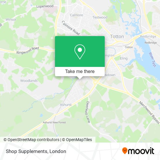 Shop Supplements map