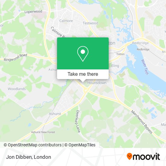 Jon Dibben map