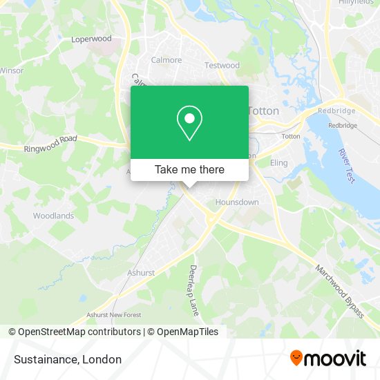 Sustainance map