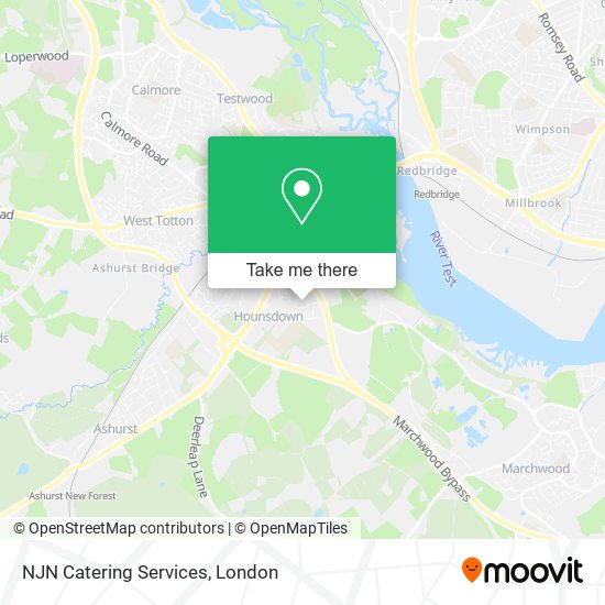 NJN Catering Services map