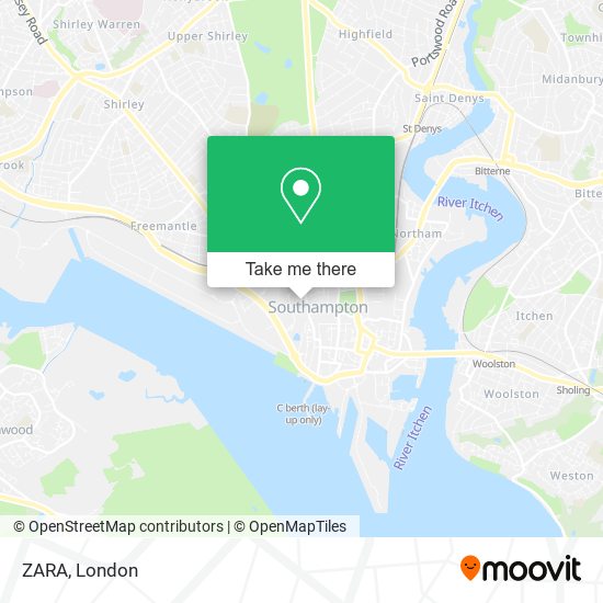ZARA map