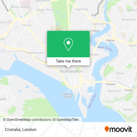 Cristalia map