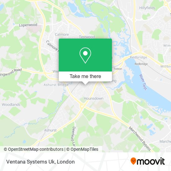 Ventana Systems Uk map