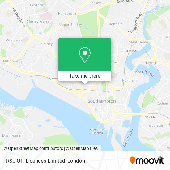 R&J Off-Licences Limited map
