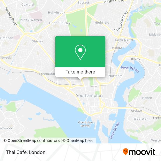 Thai Cafe map