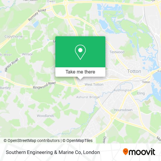 Southern Engineering & Marine Co map