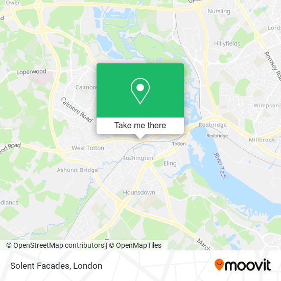 Solent Facades map