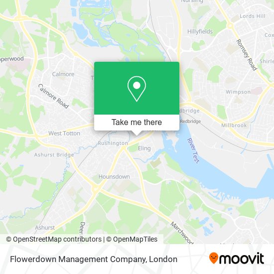 Flowerdown Management Company map