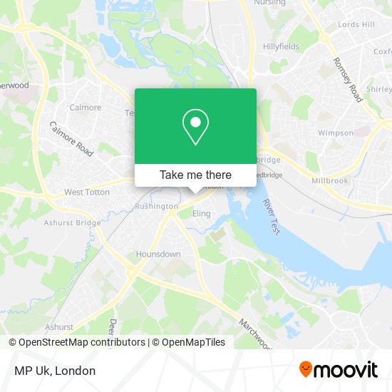 MP Uk map