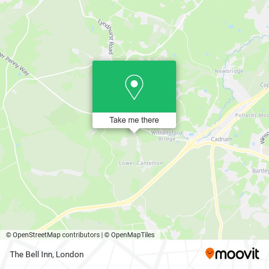 The Bell Inn map