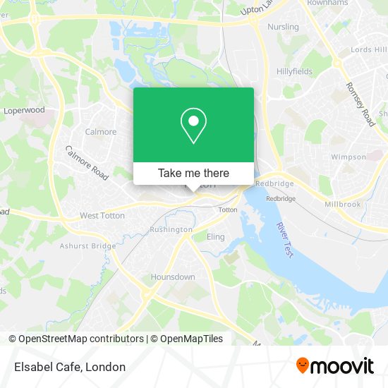 Elsabel Cafe map