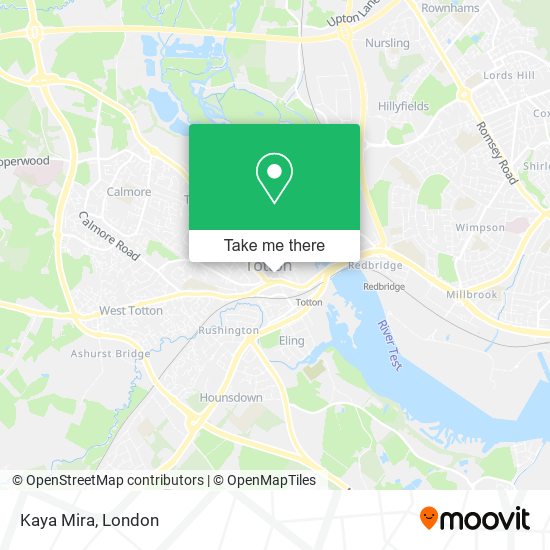 Kaya Mira map