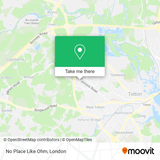 No Place Like Ohm map